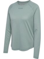 HUMMEL hmlMT VANJA T-SHIRT L/S - CHINOIS GREEN - XL