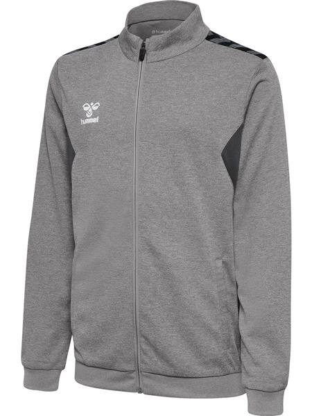 HUMMEL hmlAUTHENTIC PL ZIP JACKET KIDS - GREY MELANGE - 176