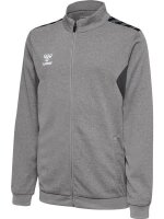 HUMMEL hmlAUTHENTIC PL ZIP JACKET KIDS - GREY MELANGE - 176