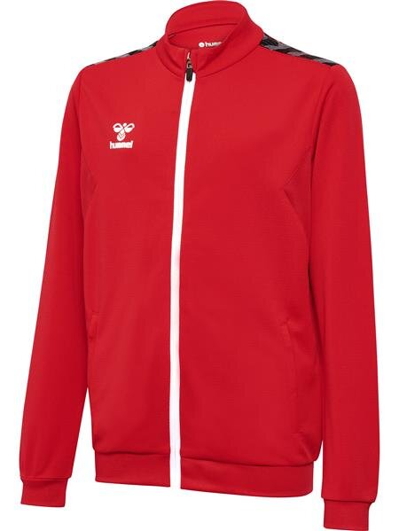 HUMMEL hmlAUTHENTIC PL ZIP JACKET KIDS - TRUE RED - 176