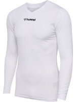 HUMMEL hmlBL ESSENTIAL TEE L/S - WHITE - L
