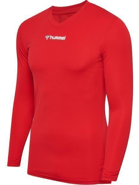 HUMMEL hmlBL ESSENTIAL TEE L/S - TRUE RED - XL