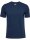 HUMMEL hmlELEMENTAL CHEVRON COTTON TEE - DRESS BLUES - XL