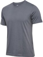 HUMMEL hmlELEMENTAL CHEVRON COTTON TEE - QUIET SHADE - XL