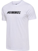 HUMMEL hmlELEMENTAL LOGO COTTON TEE - WHITE - 2XL