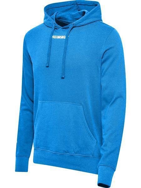 HUMMEL hmlELEMENTAL HOODIE - INDIGO BUNTING - M