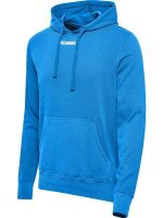 HUMMEL hmlELEMENTAL HOODIE - INDIGO BUNTING - M