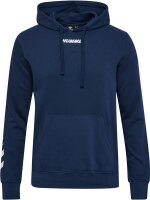 HUMMEL hmlELEMENTAL HOODIE - DRESS BLUES - S