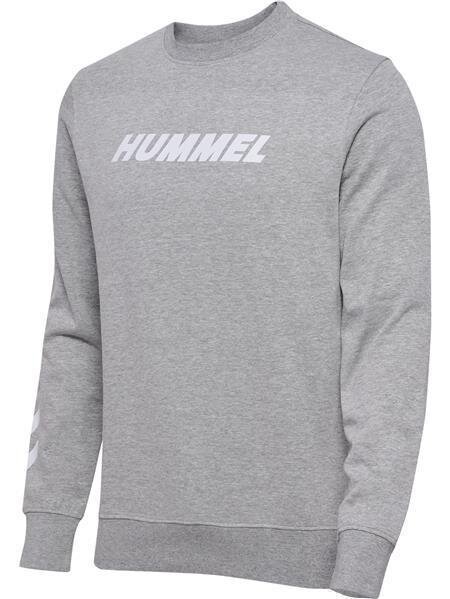 HUMMEL hmlELEMENTAL SWEATSHIRT - GREY MELANGE - XL