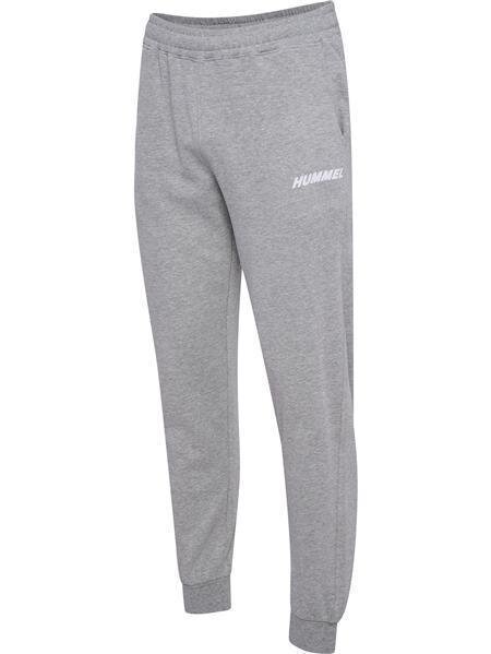 HUMMEL hmlELEMENTAL REGULAR PANTS - GREY MELANGE - L