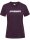 HUMMEL hmlELEMENTAL LOGO COTTON TEE WOMAN - PLUM PERFECT - XS