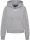 HUMMEL hmlELEMENTAL SHORT HOODIE WOMAN - GREY MELANGE - M