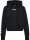 HUMMEL hmlELEMENTAL SHORT HOODIE WOMAN - BLACK - XL