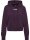 HUMMEL hmlELEMENTAL SHORT HOODIE WOMAN - PLUM PERFECT - XL
