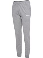 HUMMEL hmlELEMENTAL REGULAR PANTS WOMAN - GREY MELANGE - XL