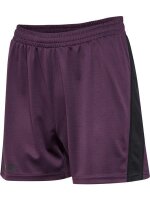 HUMMEL hmlMULTI PL SHORTS WOMAN - PLUM PERFECT - S