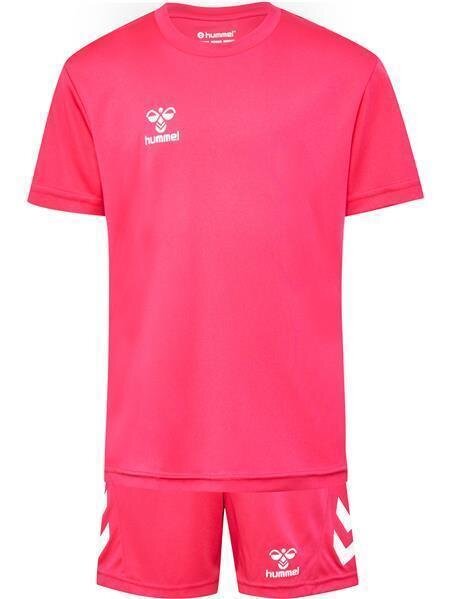 HUMMEL hmlLOGO SET KIDS - RASPBERRY SORBET - 128