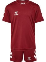 HUMMEL hmlLOGO SET KIDS - BIKING RED - 140