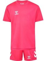 HUMMEL hmlLOGO SET KIDS - RASPBERRY SORBET - 140