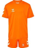 HUMMEL hmlLOGO SET KIDS - TANGERINE - 140