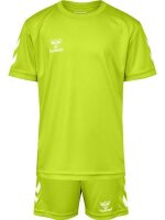 HUMMEL hmlLOGO SET KIDS - LIME PUNCH - 152