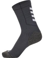 HUMMEL hmlPRO TRAINING SOCKS LOW - ASPHALT/WHITE - 27/30