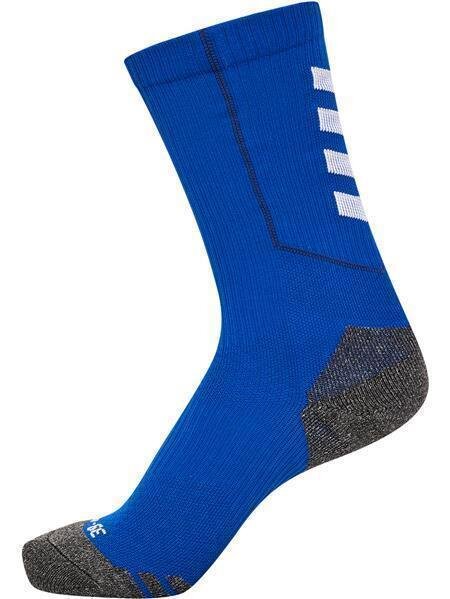 HUMMEL hmlPRO TRAINING SOCKS LOW - TRUE BLUE/WHITE - 35/38