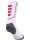 HUMMEL hmlPRO TRAINING SOCKS LOW - WHITE/TRUE RED - 35/38