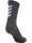 HUMMEL hmlPRO TRAINING SOCKS LOW - ASPHALT/WHITE - 39/42