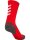 HUMMEL hmlPRO TRAINING SOCKS LOW - TRUE RED/WHITE - 39/42