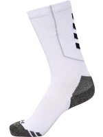 HUMMEL hmlPRO TRAINING SOCKS LOW - WHITE/BLACK - 43/46