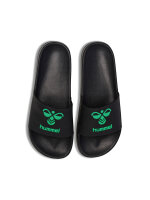 HUMMEL HML ESSENTIAL POOL SLIDE - BLACK/JELLY BEAN - 39