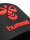 HUMMEL HML ESSENTIAL POOL SLIDE - BLACK/CHINESE RED - 44