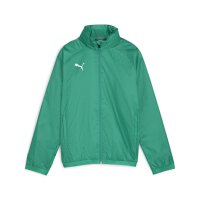 Puma team Goal Allweather Jacket Kinder sport green-puma white 164