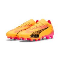 Puma Ultra Match FG/AG Fussballschuhe sun stream-puma black-sunset glow 45