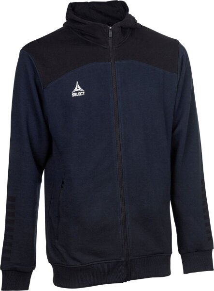 Select Kapuzen-Sweatjacke Oxford v22 Erwachsene navy schwarz M