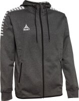 Derbystar KAPUZEN-SWEATJACKE MONACO - grau - XXL