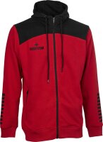 Derbystar Kapuzen-Sweatjacke Ultimo v23 rot schwarz 128