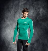 Derbystar KOMPRESSIONSSHIRT L/S 6902 grün 10/12 years