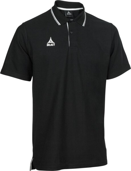 Select Poloshirt Oxford v22 schwarz L