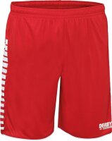 Derbystar Sporthose Hyper Short rot weiss M-