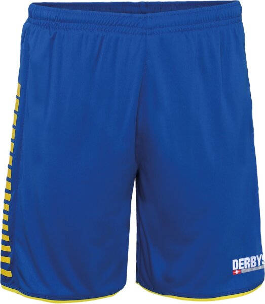 Derbystar Sporthose Hyper Short blau gelb XXXL