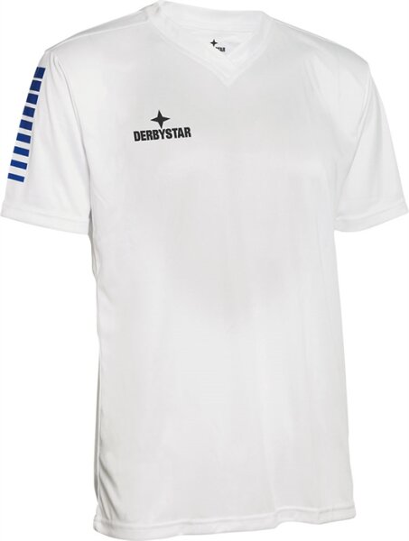 Derbystar SP-TRIKOT CONTRA weiss blau 140