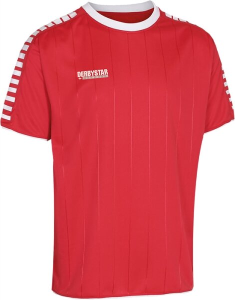 Derbystar Hyper Trikot rot weiss M