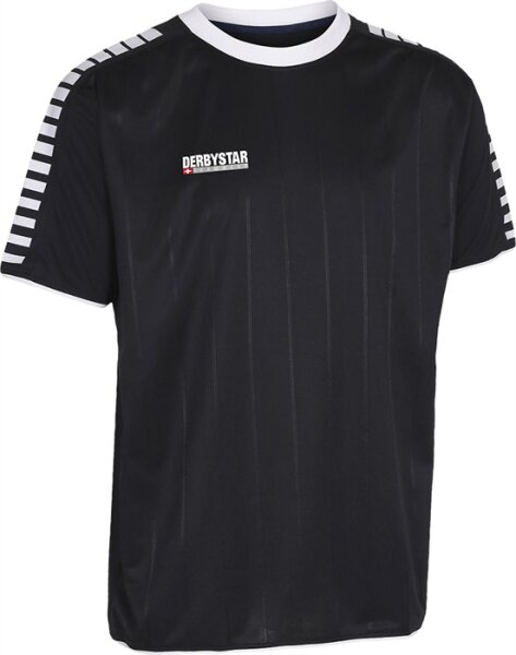 Derbystar Hyper Trikot schwarz weiss XL