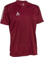 Select Pisa Trikot bordeaux weiss 6