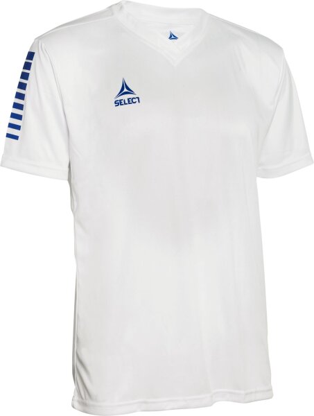 Select Pisa Trikot weiss blau 10