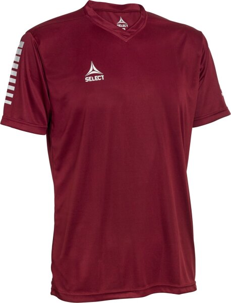 Select Pisa Trikot bordeaux weiss 14