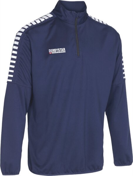 Derbystar Hyper Trainingstop navy weiss 140