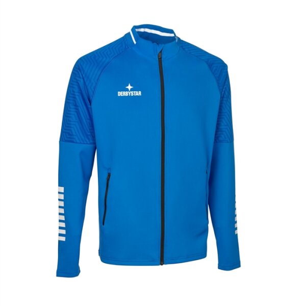 Derbystar Primo Trainingsjacke v24, blau weiss, XL